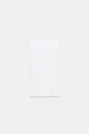 Минималистичный топ без рукавов