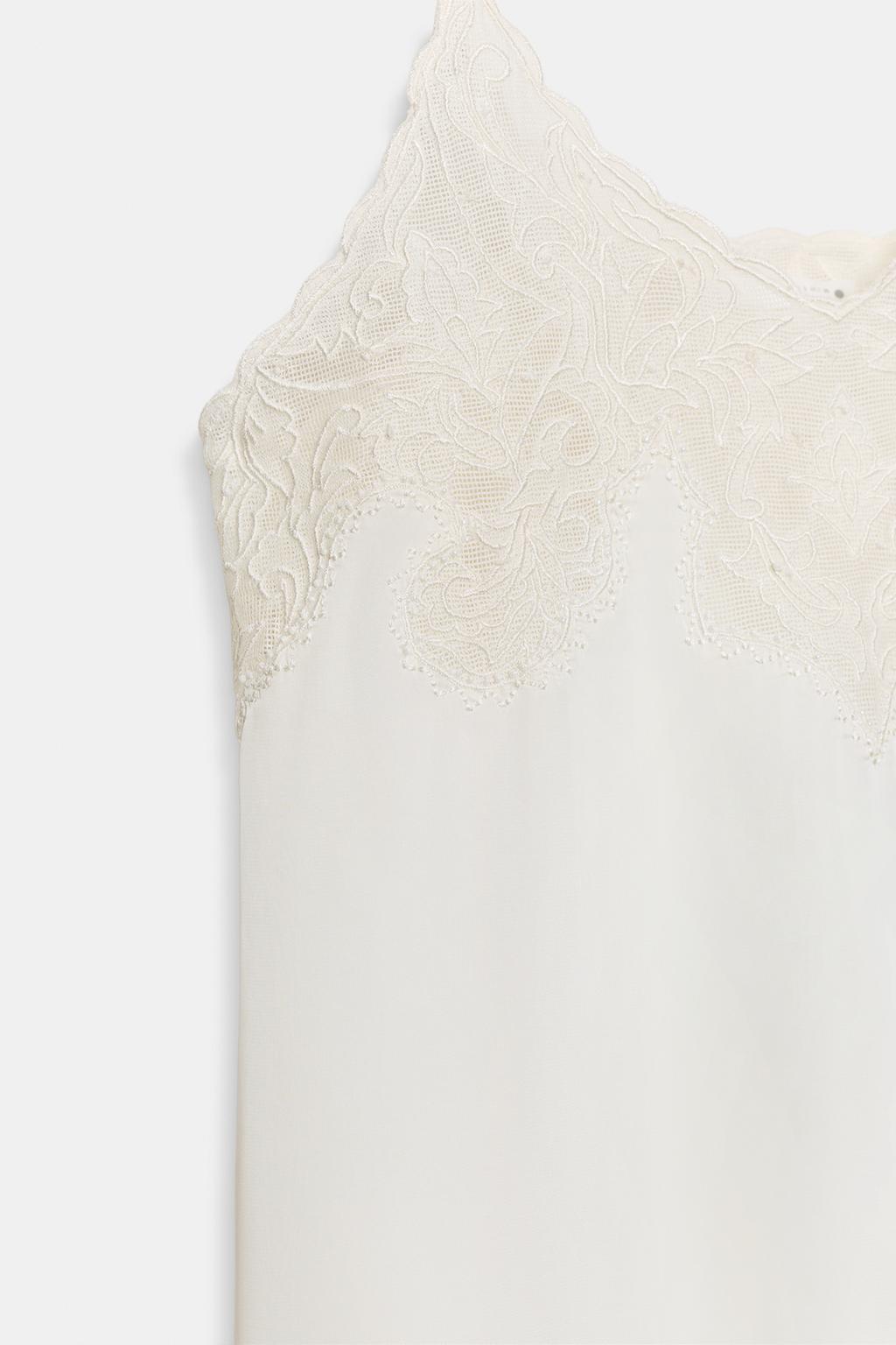 ТОП В БЕЛЬЕВОМ СТИЛЕ С КРУЖЕВОМ — ZW COLLECTION