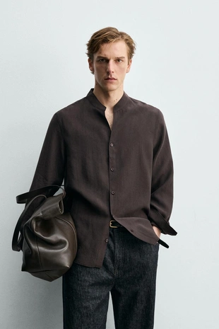 Рубашка свободного кроя