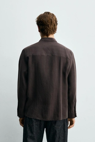 Рубашка свободного кроя