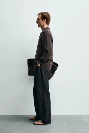 Рубашка свободного кроя