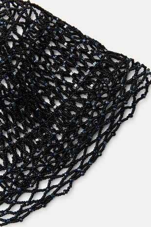 Кепка с хрустальными бусинами- Заказать в России