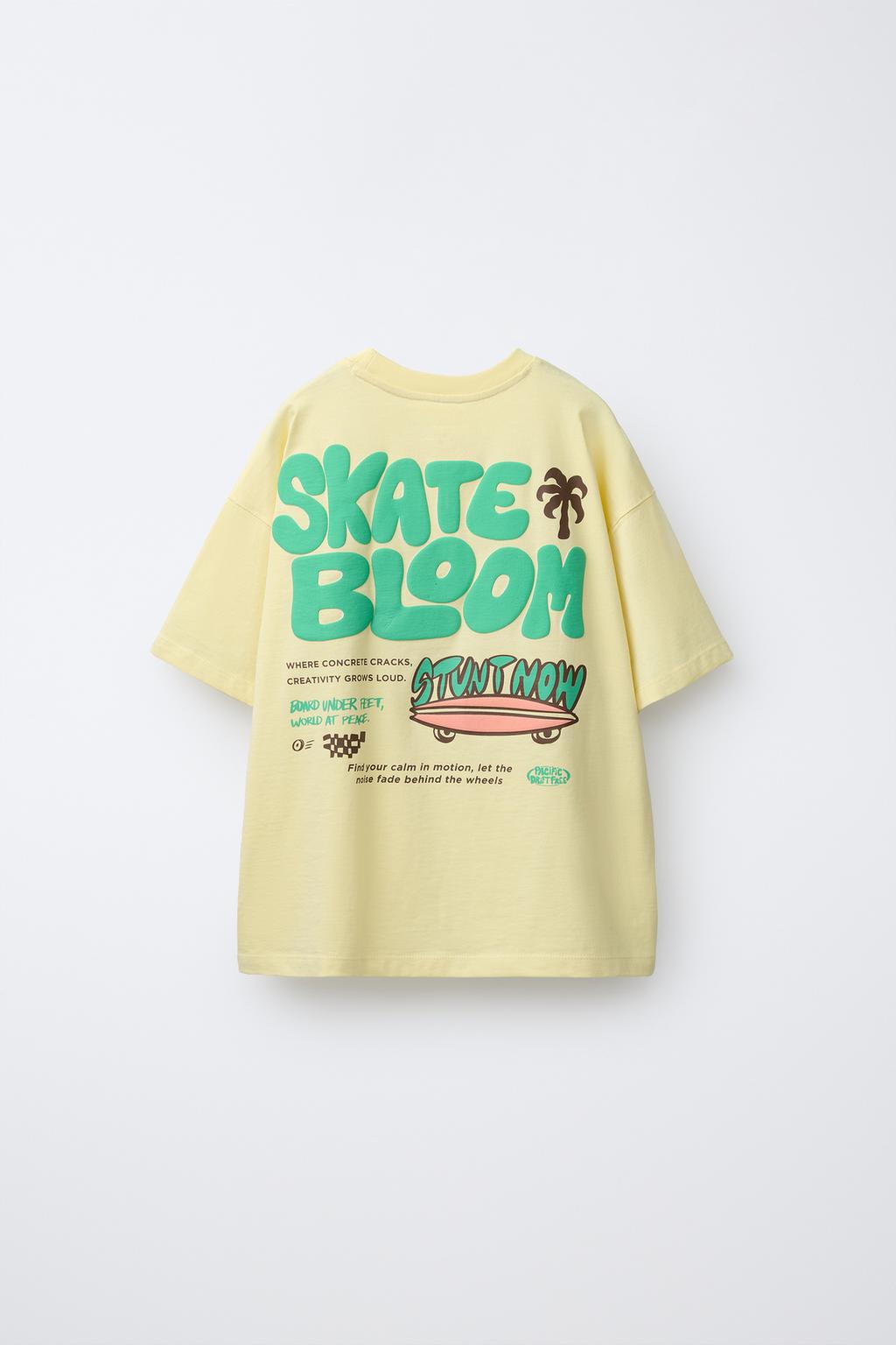 ФУТБОЛКА С РЕЛЬЕФНЫМ ПРИНТОМ