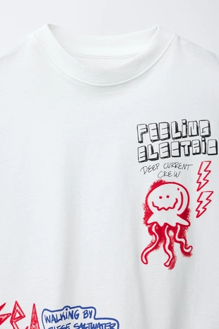 Футболка с принтом- Заказать в России