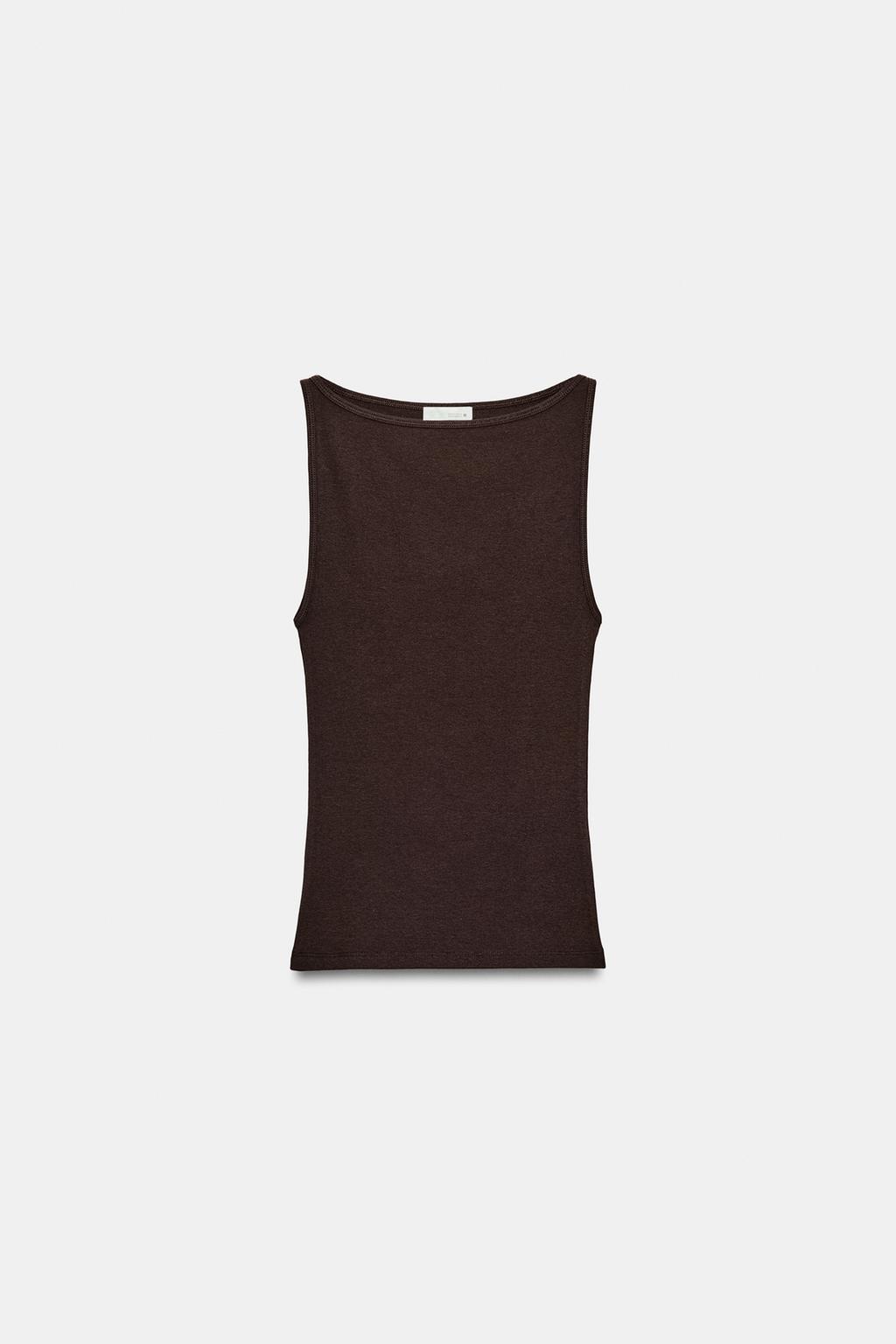 МИНИМАЛИСТИЧНЫЙ ТОП БЕЗ РУКАВОВ