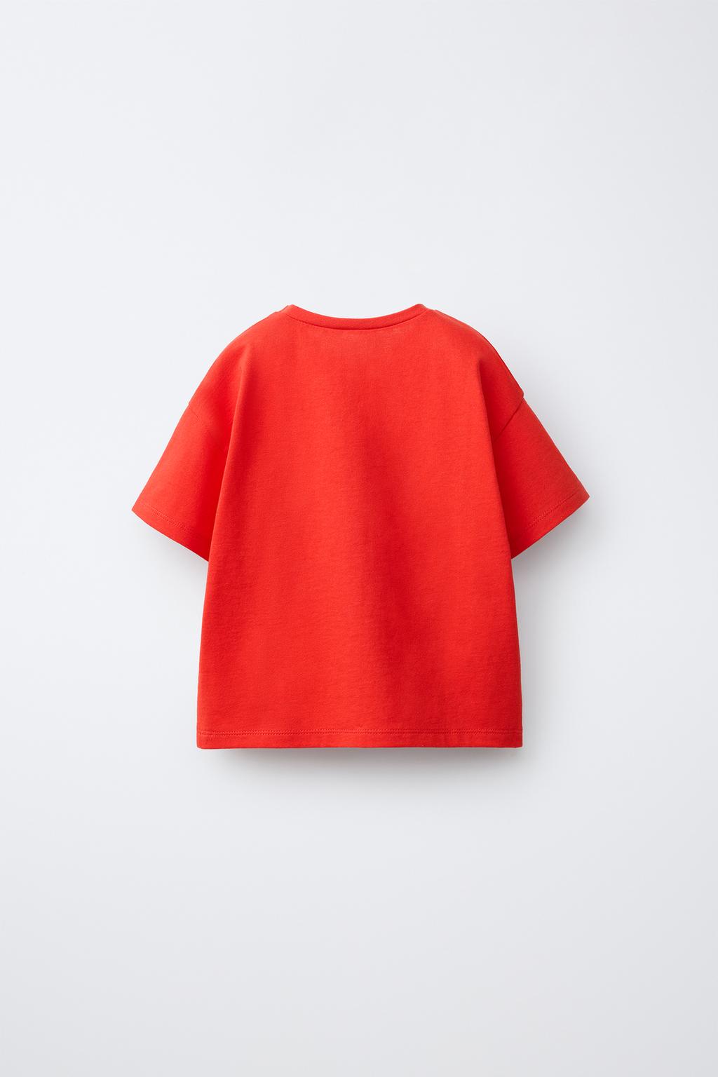 ФУТБОЛКА С ВОЛНИСТЫМ ПРИНТОМ