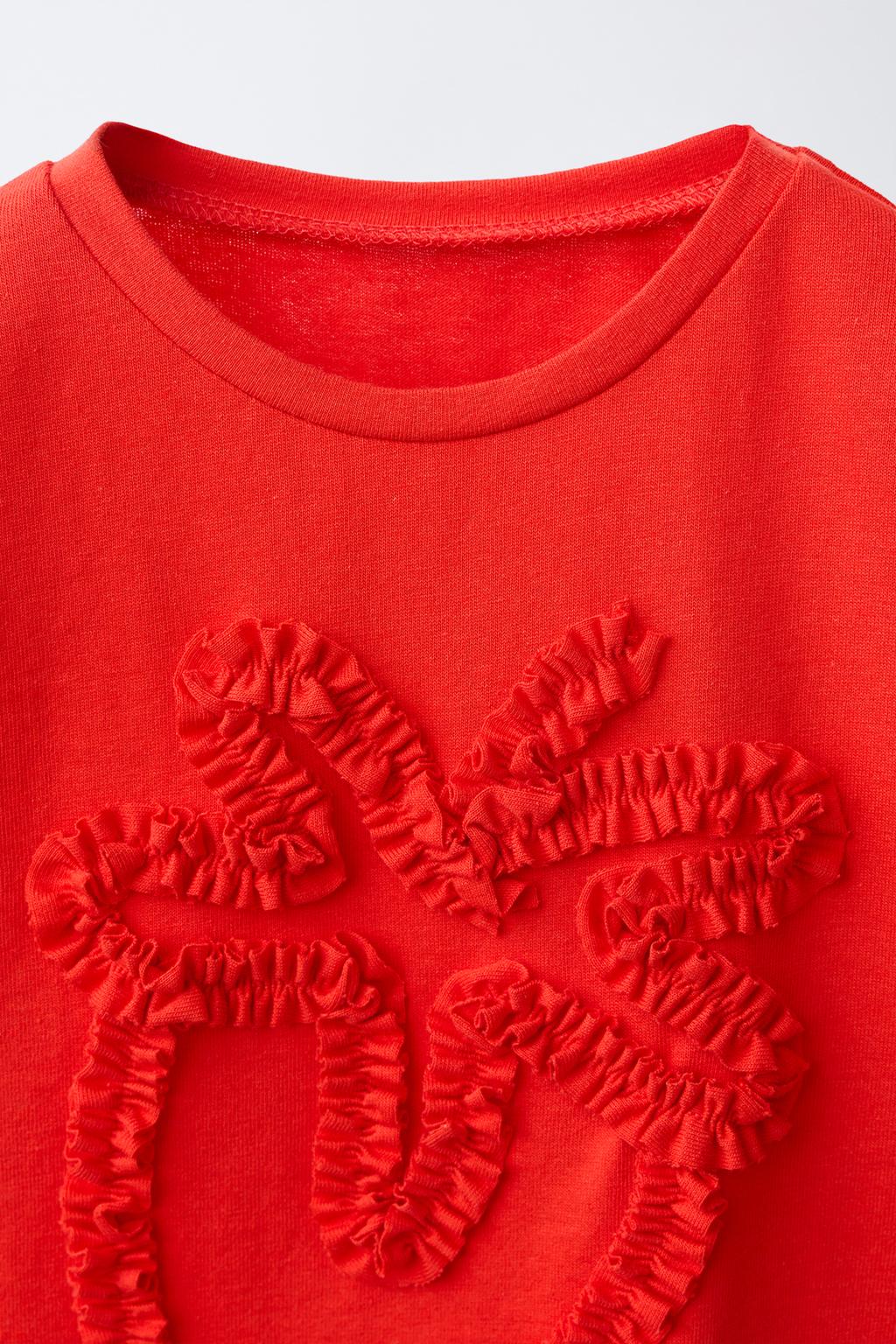 ФУТБОЛКА С ВОЛНИСТЫМ ПРИНТОМ