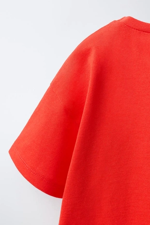 Футболка с волнистым принтом- Заказать в России