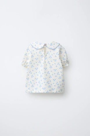 Футболка с цветочным узором- Заказать в России