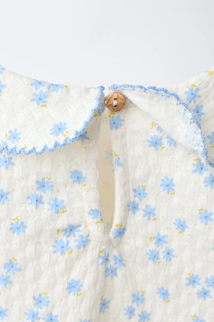 Футболка с цветочным узором- Заказать в России