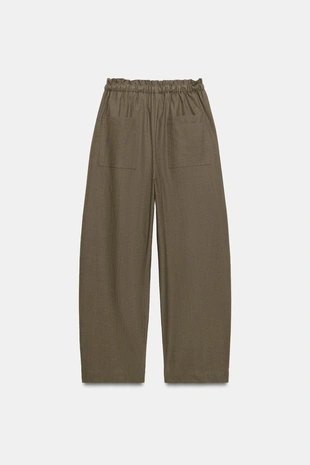 Брюки Tapered с эластичным поясом