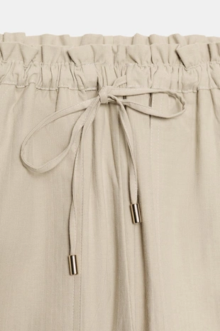 Брюки Tapered с эластичным поясом- Заказать в России