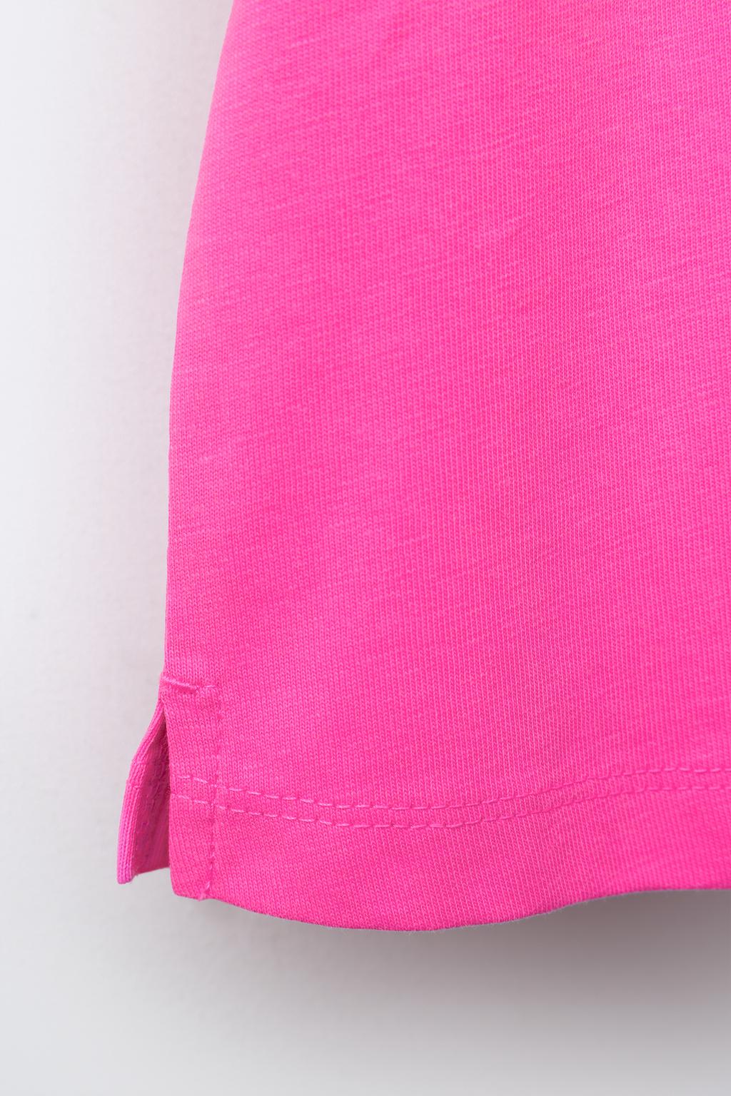 ФУТБОЛКА С ПРОРЕЗИНЕННОЙ НАШИВКОЙ