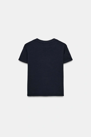 Футболка с короткими рукавами и медведем- Заказать в России