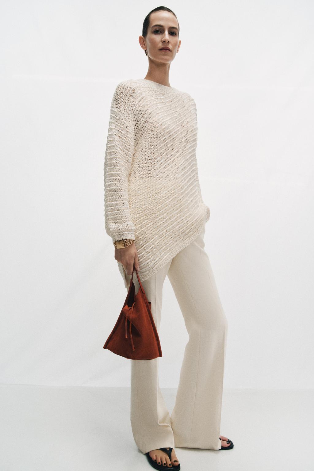 АСИММЕТРИЧНЫЙ СВИТЕР ОВЕРСАЙЗ