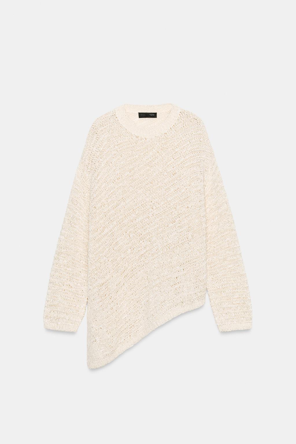 АСИММЕТРИЧНЫЙ СВИТЕР ОВЕРСАЙЗ