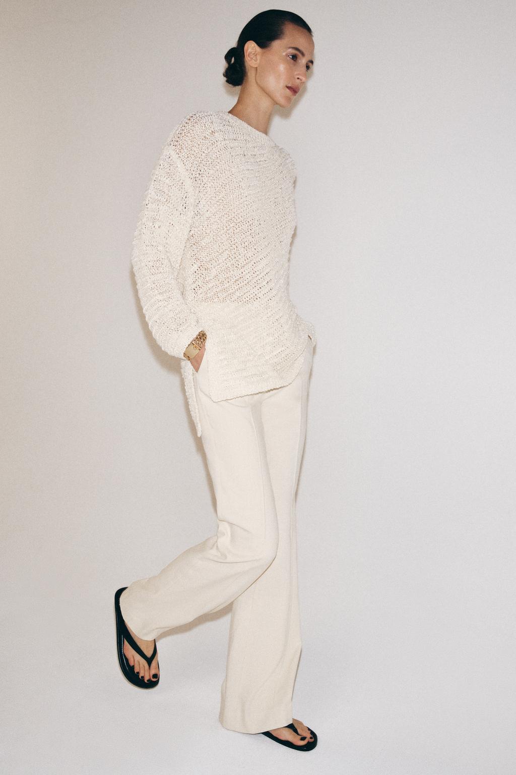 АСИММЕТРИЧНЫЙ СВИТЕР ОВЕРСАЙЗ