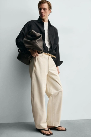 Брюки Balloon Fit- Заказать в России