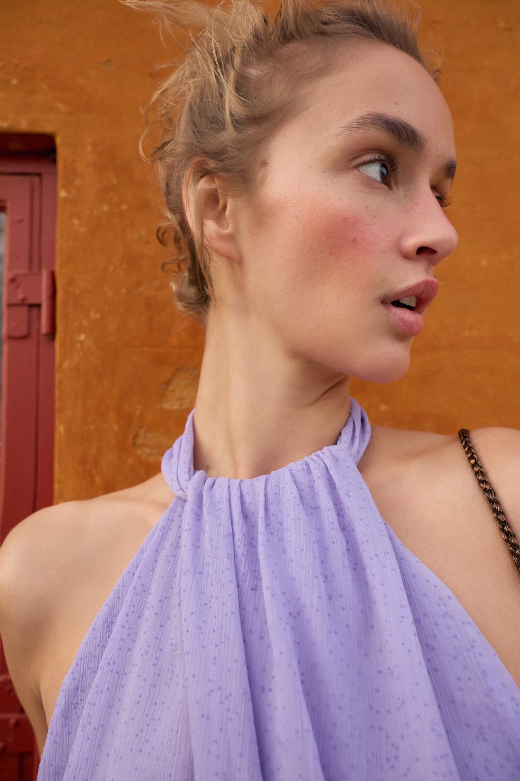 ТОП С ГОРЛОВИНОЙ ХАЛТЕР И ГОРОШЕК