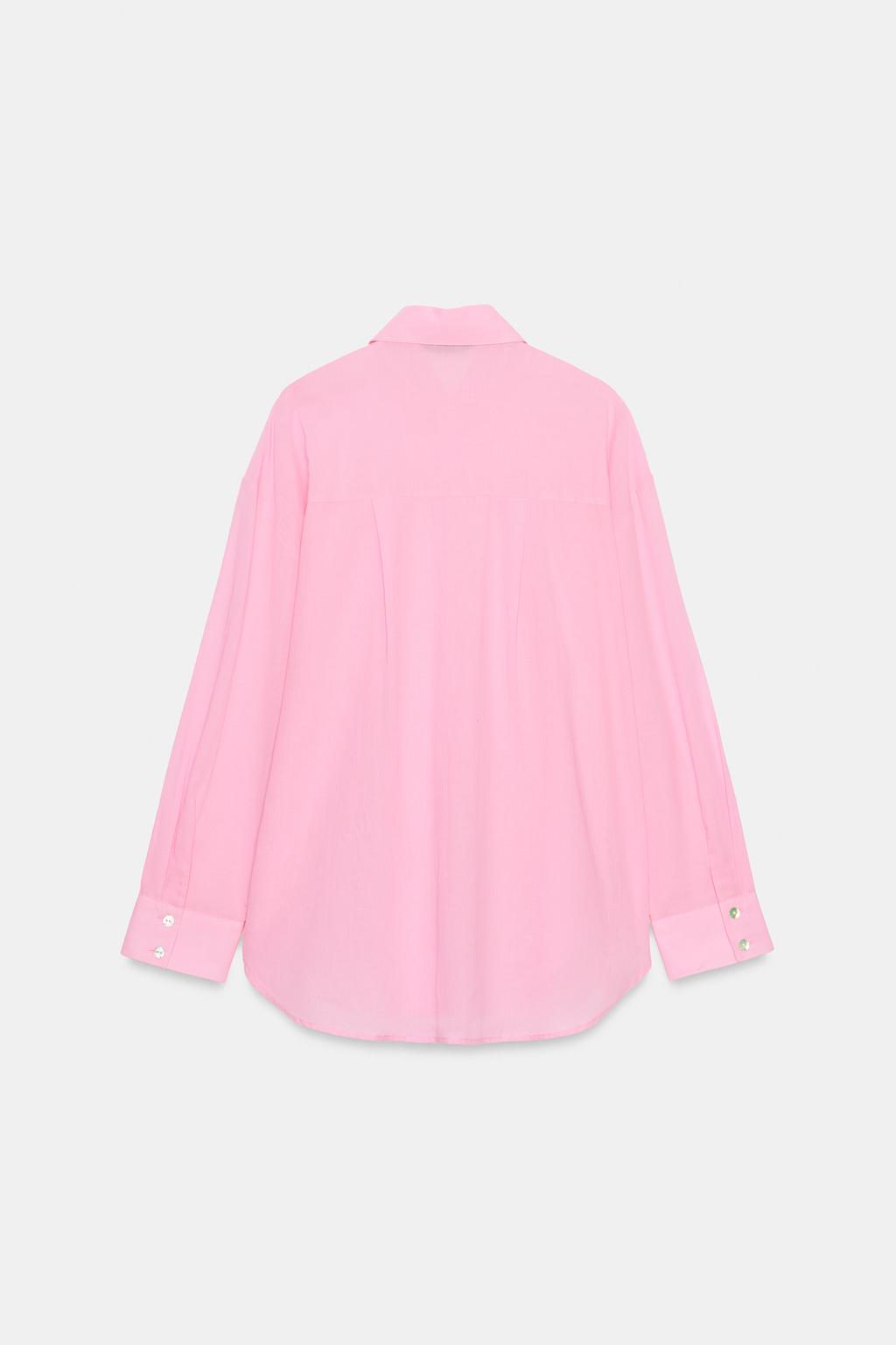 РУБАШКА ОВЕРСАЙЗ ИЗ ХЛОПКА