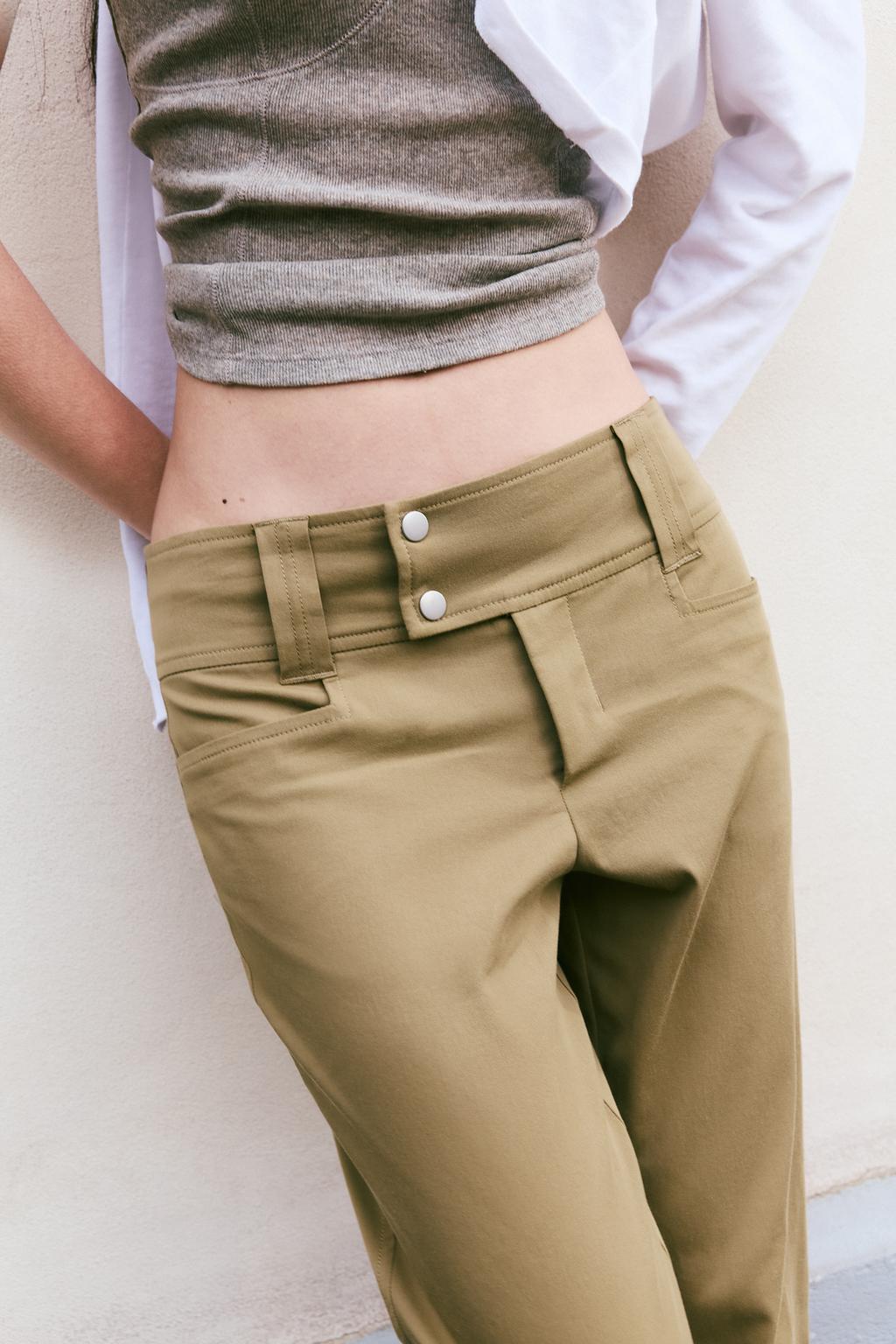 БРЮКИ КАПРИ С ПРЯЖКОЙ