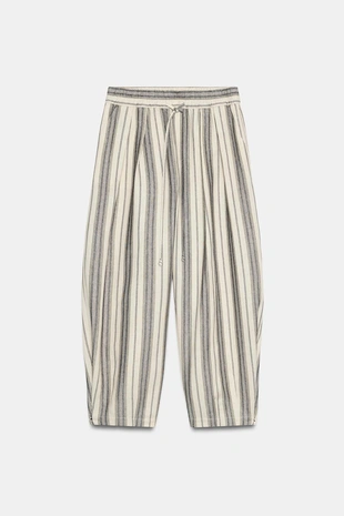 Брюки в полоску в пижамном стиле — Zw Collection- Заказать в России