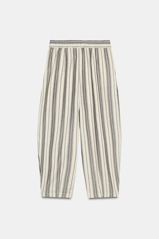 Брюки в полоску в пижамном стиле — Zw Collection- Заказать в России