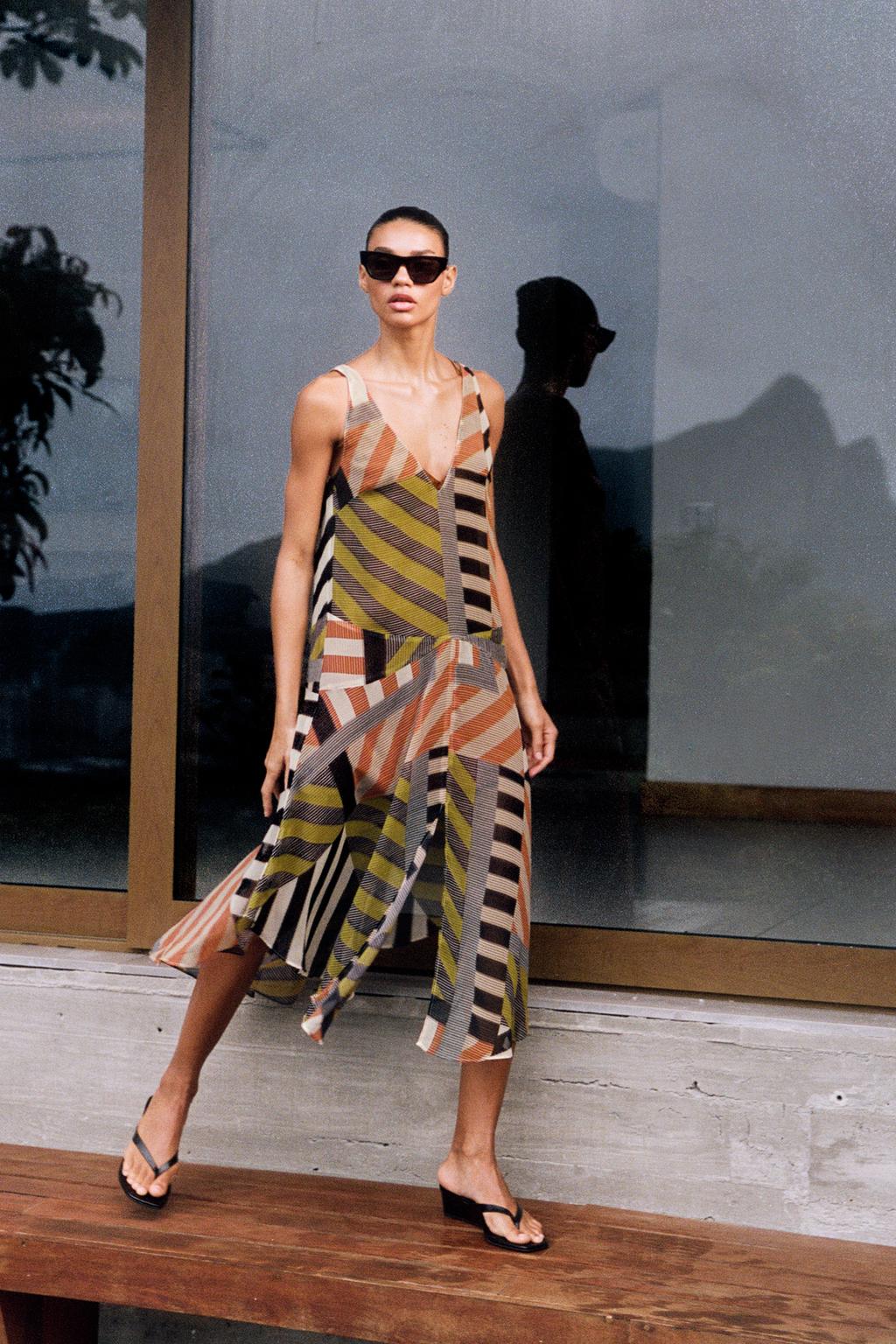 ПЛАТЬЕ С ПРИНТОМ ПЭЧВОРК