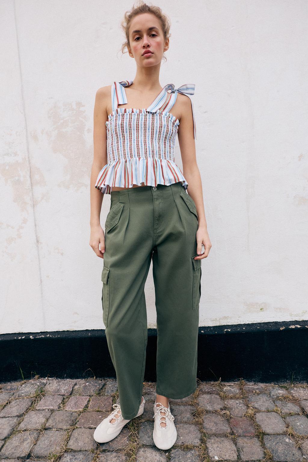 ТОП В ПОЛОСКУ С ЖАТКОЙ