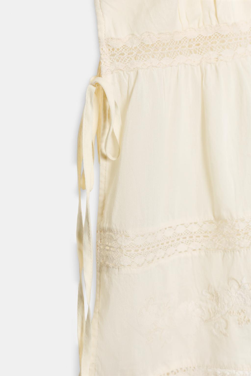 ТОП ИЗ ГАЗА С ВЫШИВКОЙ