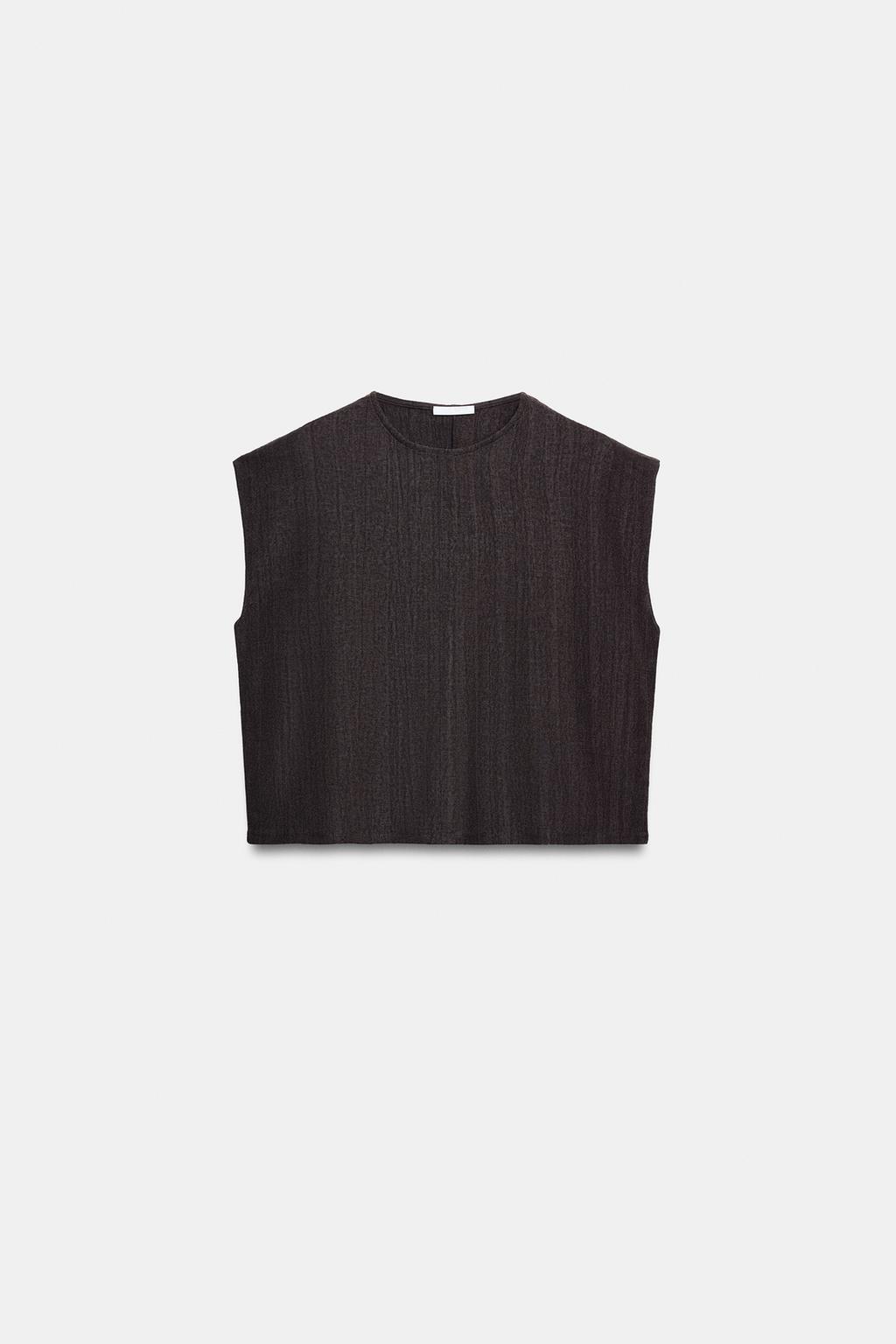 ТОП В СТИЛЕ РУСТИК БЕЗ РУКАВОВ