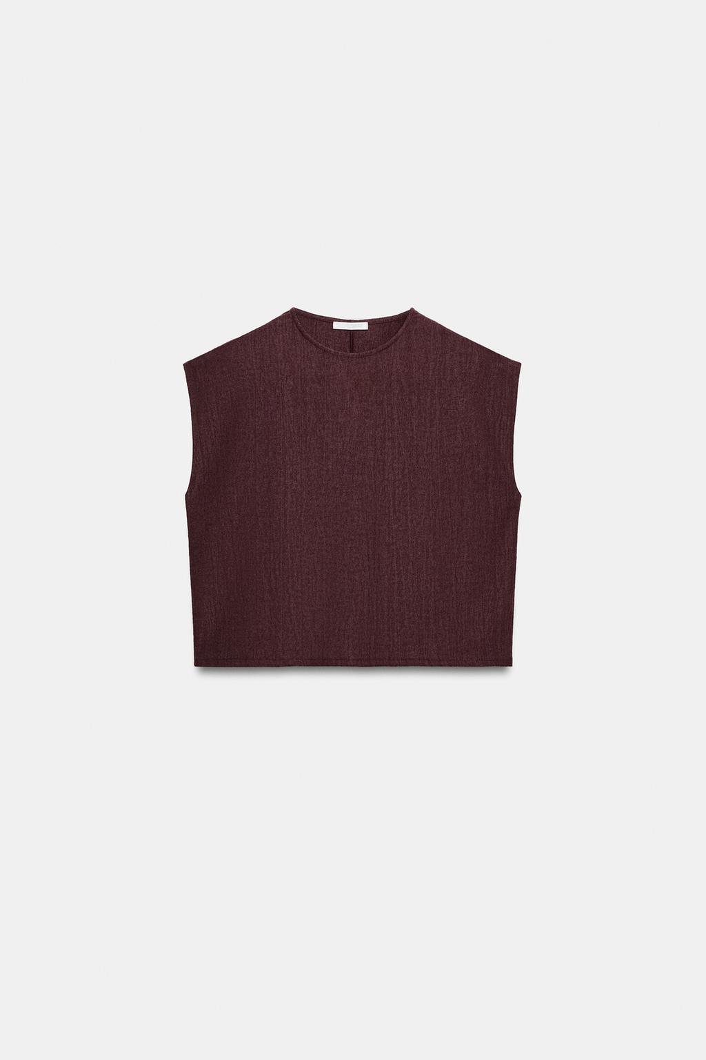 ТОП В СТИЛЕ РУСТИК БЕЗ РУКАВОВ