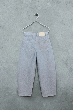 Storiesz - джинсы Багги из рельефной ткани- Заказать в России