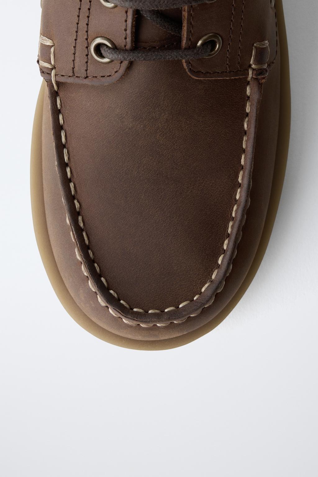 STORIESZ - КОЖАНЫЕ ТОПСАЙДЕРЫ