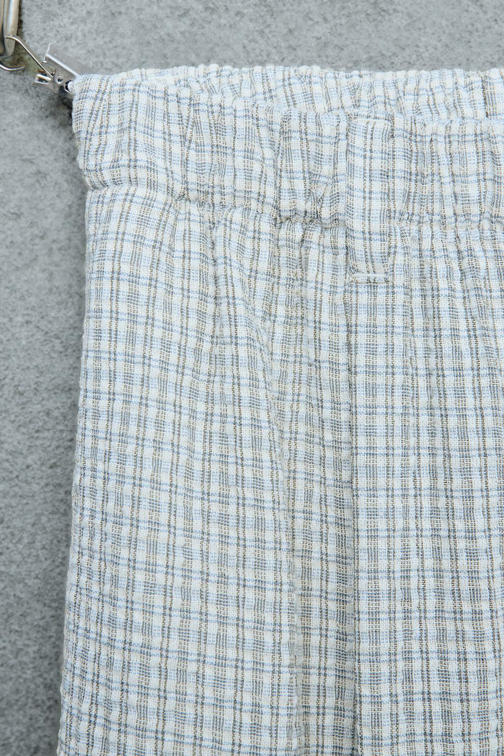 STORIESZ - ШОРТЫ ИЗ РЕЛЬЕФНОЙ ТКАНИ В КЛЕТКУ