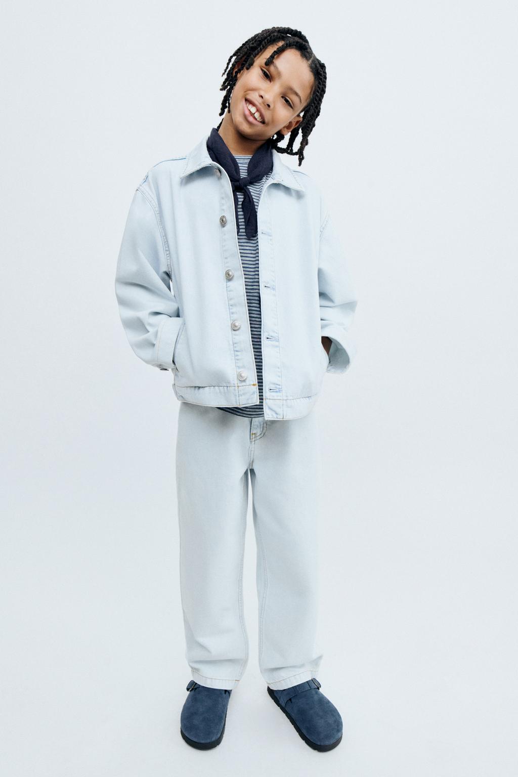 STORIESZ - ФУТБОЛКА В ПОЛОСКУ ИЗ ФЛАМЕ, ОБЛЕГЧЕННАЯ