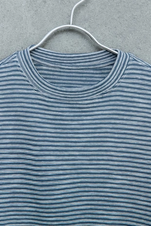 Storiesz - футболка в полоску из фламе, облегченная- Заказать в России