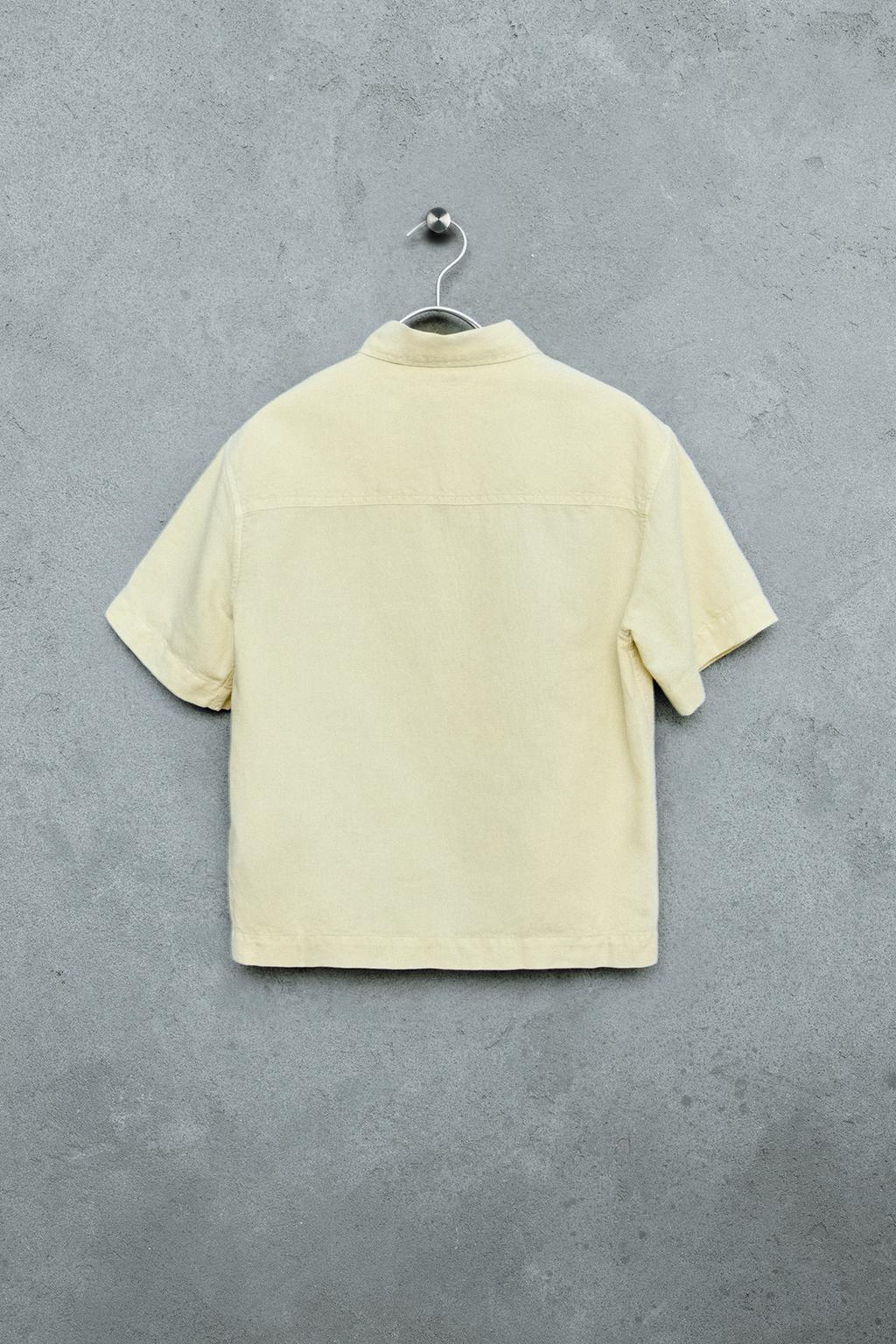 РУБАШКА STORIESZ ИЗ ЛЬНА И ХЛОПКА