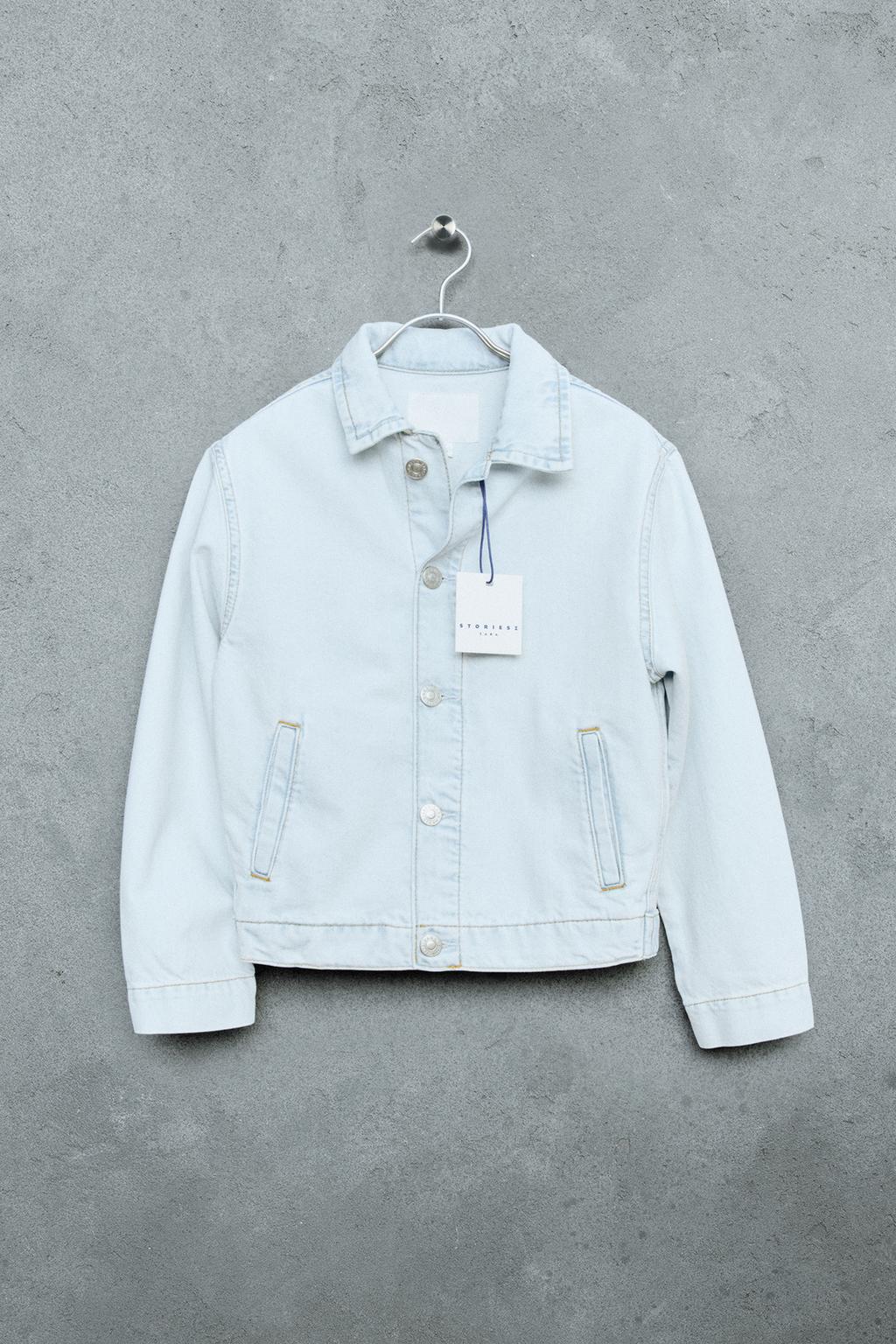 STORIESZ - ДЖИНСОВАЯ КУРТКА SUPER BLEACH