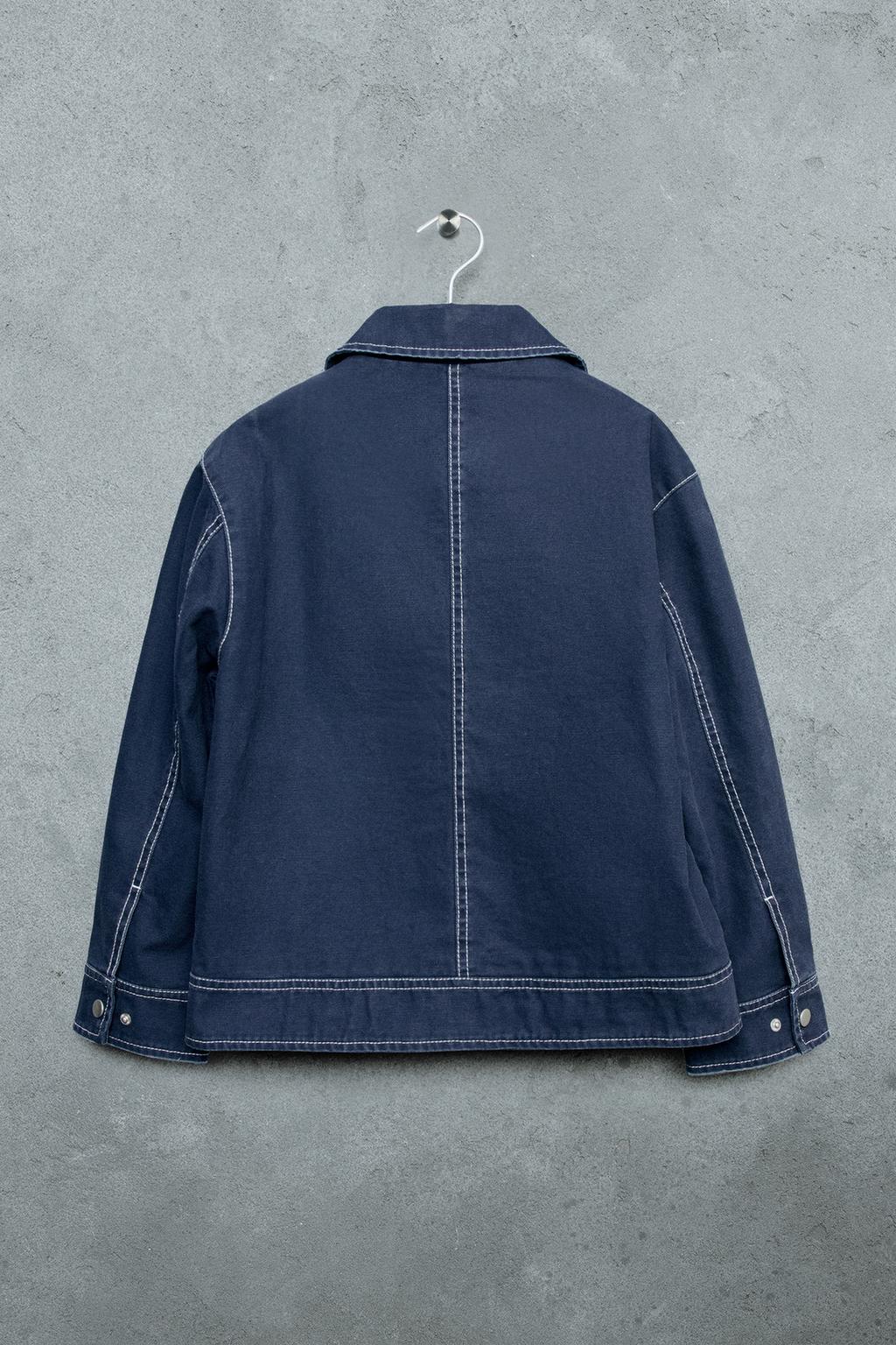 STORIESZ — КУРТКА С ОТДЕЛОЧНОЙ СТРОЧКОЙ И НАВЕСНЫМИ ПЕТЛЯМИ