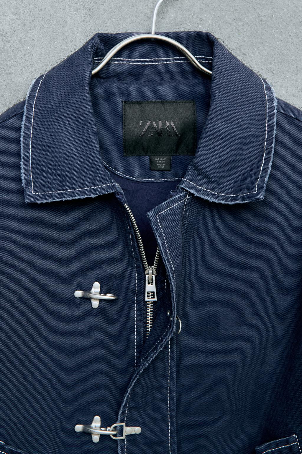 STORIESZ — КУРТКА С ОТДЕЛОЧНОЙ СТРОЧКОЙ И НАВЕСНЫМИ ПЕТЛЯМИ