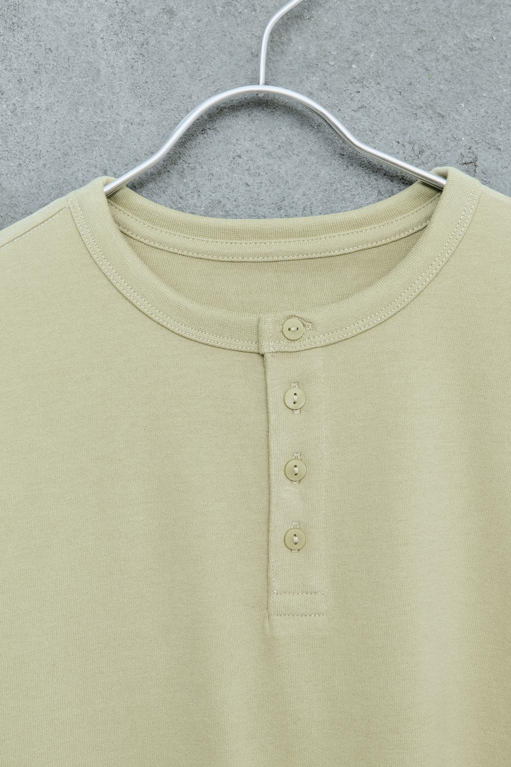 STORIESZ - ФУТБОЛКА ХЕНЛИ ИЗ ПЛОТНОЙ ТКАНИ