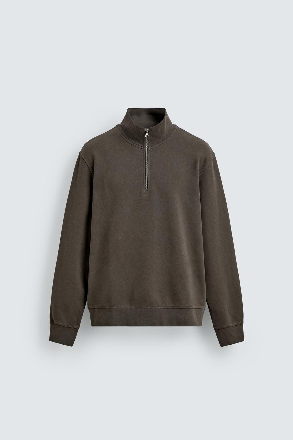 ТОЛСТОВКА С МОЛНИЕЙ, ЭФФЕКТ ПОТЕРТОСТИ