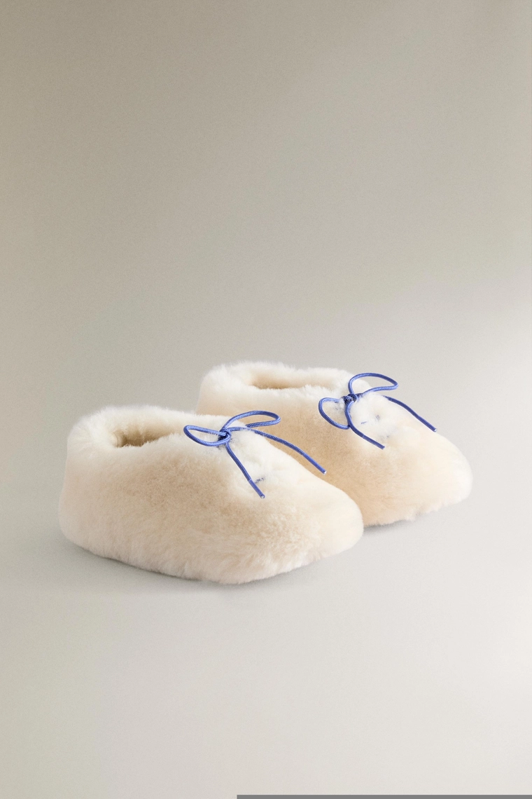 Детские тапочки из искусственного меха the animals observatory