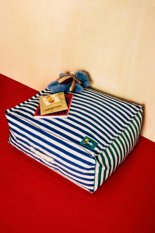 Детский пуф kids’ x the animals observatory в полоску- Заказать в России