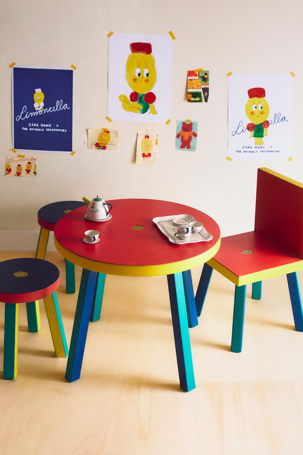 Детский столик x the animals observatory