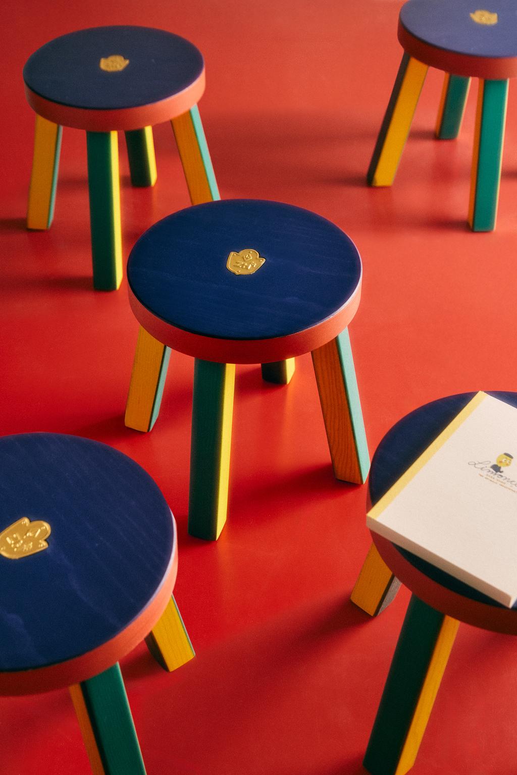 Детская скамейка kids bench x the animals observatory