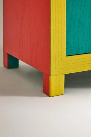 Детский деревянный шкаф wardrobe x the animals observatory- Заказать в России