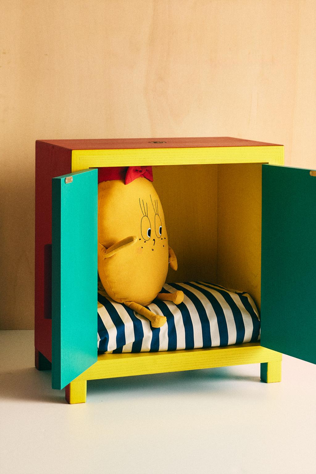 Детский деревянный шкаф wardrobe x the animals observatory