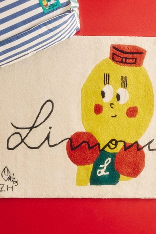 Детский ковер из шерсти с рисунком limoncella x the animals sentinel- Заказать в России